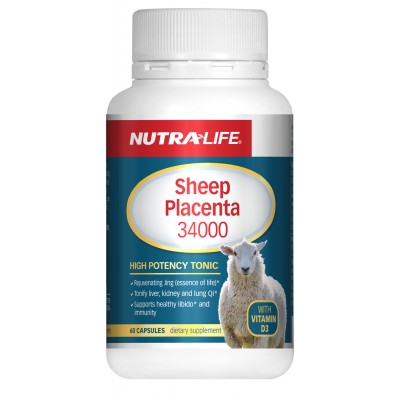 Nutralife 纽乐 羊胎素片34000 60片